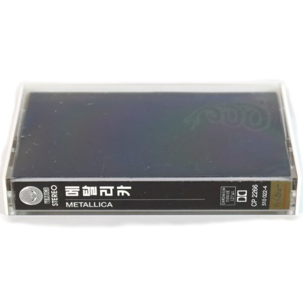 IMG_0325 Metallica - The Black Album Korean Cassette Album Korea
