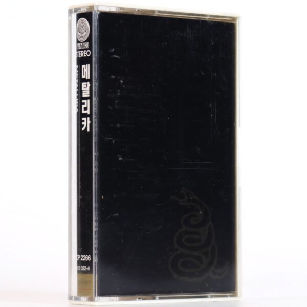IMG_0334 Metallica - The Black Album Korean Cassette Album Korea 3