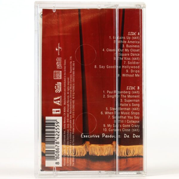 IMG_0360 Eminem - The Eminem Show Album Korean Cassette Tape Korea Insert