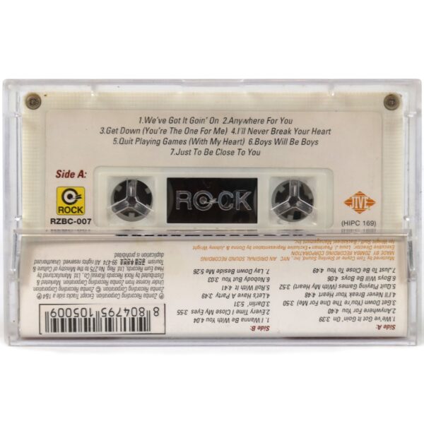 IMG_0375 Backstreet Boys - Backstreet Boys Album Korean Cassette Tape Korea Insert