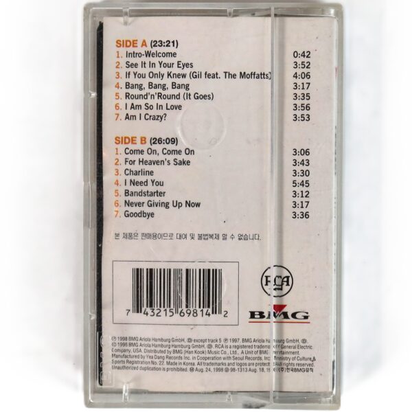 IMG_0405 Gil - Here I Am Korean Cassette Tape Korea Gil Ofarim Hype Sticker