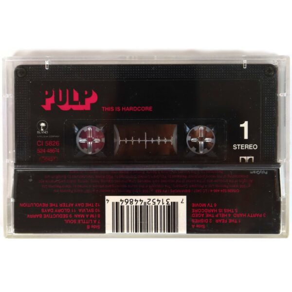 Pulp - This Is Hardcore Album Korean Cassette Tape Korea
