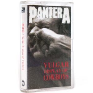 IMG_0463 Pantera - Vulgar Display of Cowboys Album Korean Cassette Tape Korea