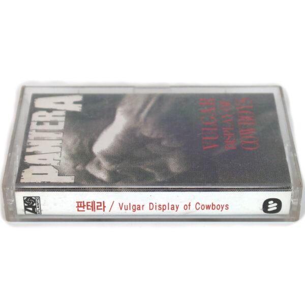 IMG_0464 Pantera - Vulgar Display of Cowboys Album Korean Cassette Tape Korea