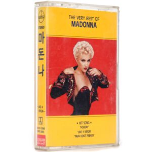 IMG_0481 Madonna – The Very Best Of Album Korean Cassette Tape Korea 1992