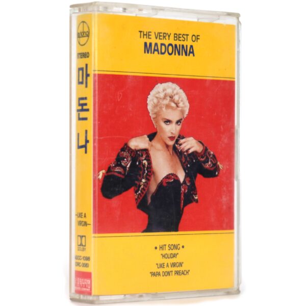 IMG_0481 Madonna – The Very Best Of Album Korean Cassette Tape Korea 1992