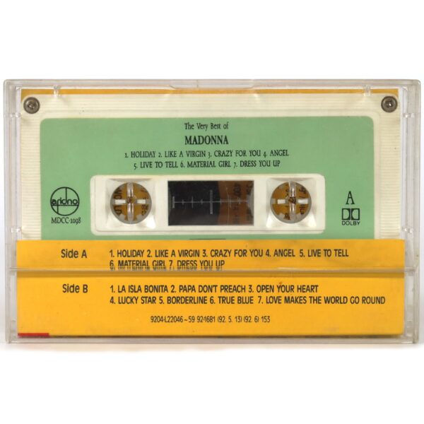IMG_0483 Madonna – The Very Best Of Album Korean Cassette Tape Korea 1992