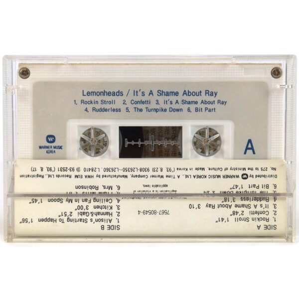 IMG_0498 The Lemonheads – It's A Shame About Ray Album Korean Cassette Tape Korea