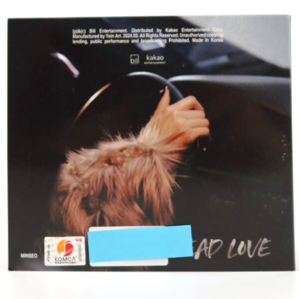 IMG_0516 Minseo - Dead Love Single Album Signed Promo CD 2024