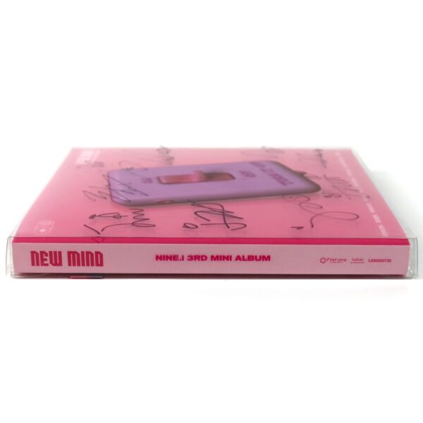 IMG_0527 NINE.i - New Mind 3rd Mini Album Signed Promo CD 2023