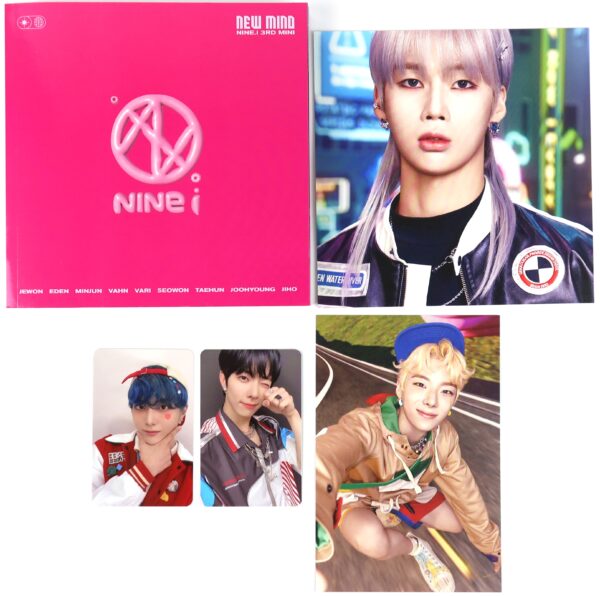 IMG_0528 NINE.i - New Mind 3rd Mini Album Signed Promo CD 2023