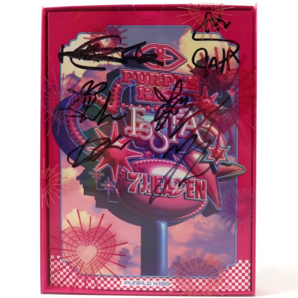 IMG_0529 Purple Kiss - Festa 1st Single Album Signed Autographed Promo CD 2023