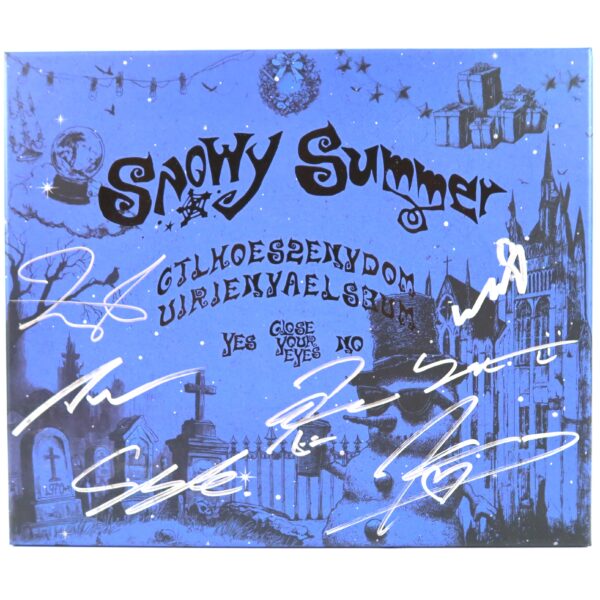 IMG_0533 Close Your Eyes - Snowy Summer 2nd Mini Album Signed Promo CD 2025
