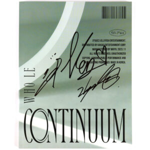 Vixx - Continuum 2nd Mini Album Signed Promo CD 2023