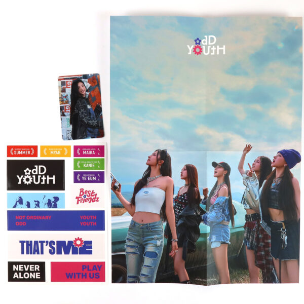 Odd Youth - Best Friendz [That's Me Ver.] 1st Single Album Signed CD Promo 2024