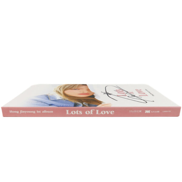 IMG_0587 Hong Jin Young - Lots of Love 1st Album Signed CD Album Trot 2019