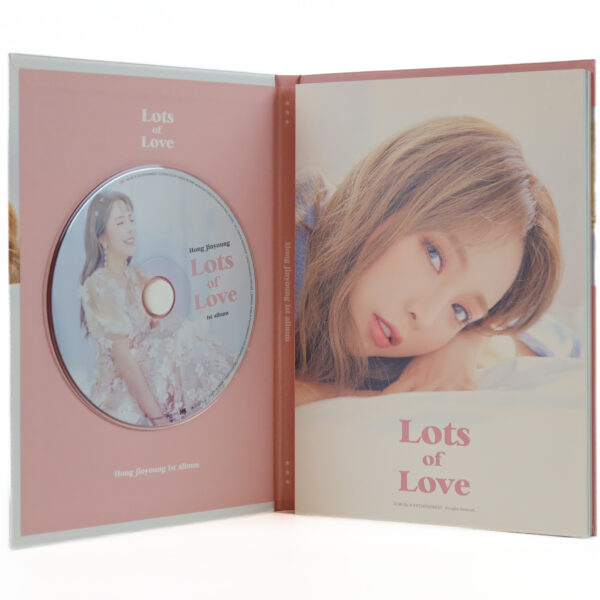 Hong Jin Young - Lots of Love 1st Album CD Album Trot 2019