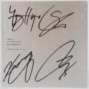 CNBlue - Blueming 6th Mini Album Signed Promo CD 2016