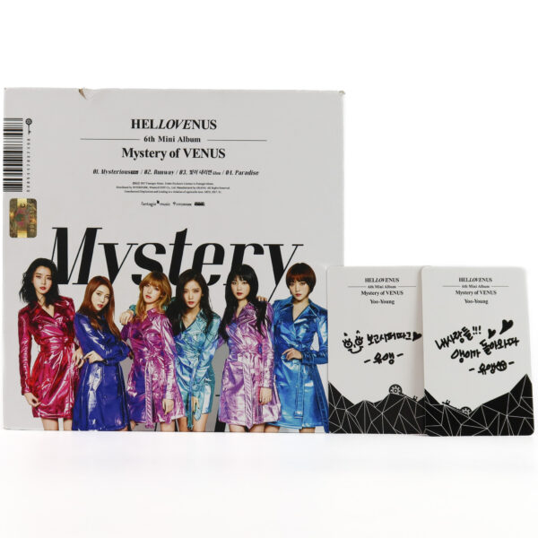 Hello Venus - Mystery of Venus 6th Mini Album CD + 2 Yooyoung PCs 2017 [read]
