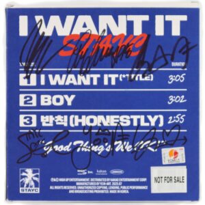 Stayc - I Want It [Burn Ver.] Special Single Album Signed Promo CD 2025