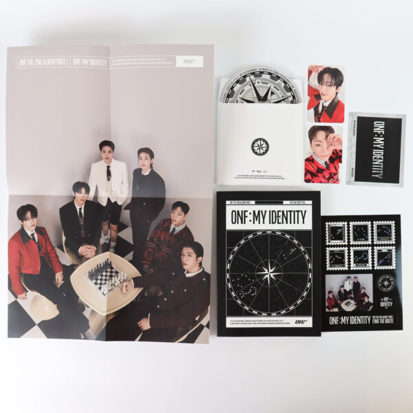 ONF - My Identity [Find The Route Ver.] 2nd Album Signed CD Promo 2025 [read]