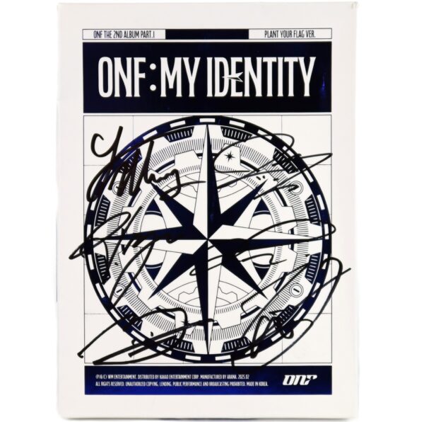 ONF - My Identity [Plant Your Flag Ver.] 2nd Album Signed CD Promo 2025 [read]