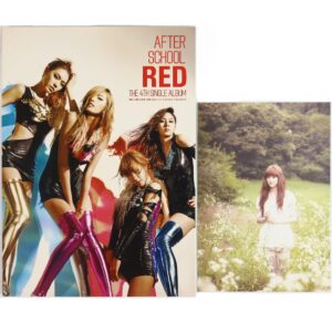 After School - Red 4th Single Album CD + Postcard 2011