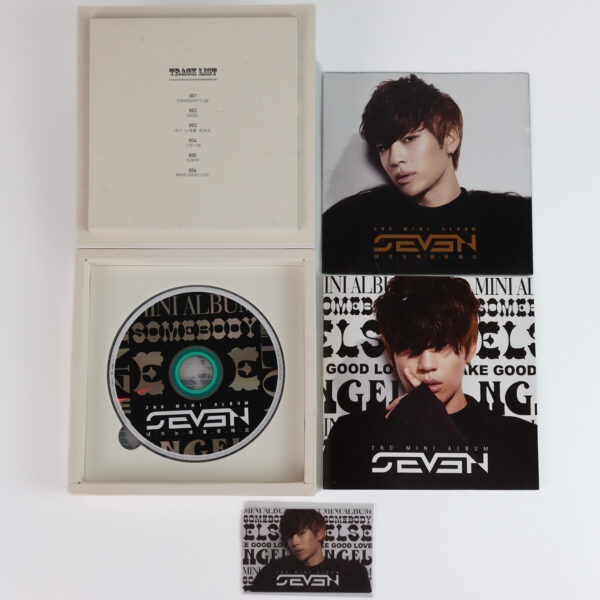 Seven - 2nd Mini Album CD + YG Family Card 2012 Se7en [read]