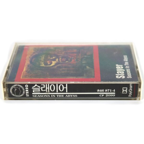 Slayer - Seasons In The Abyss Album Korean Cassette Tape Korea