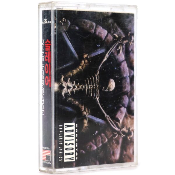 IMG_0777 Slayer - Divine Intervention Album Korean Cassette Tape Korea