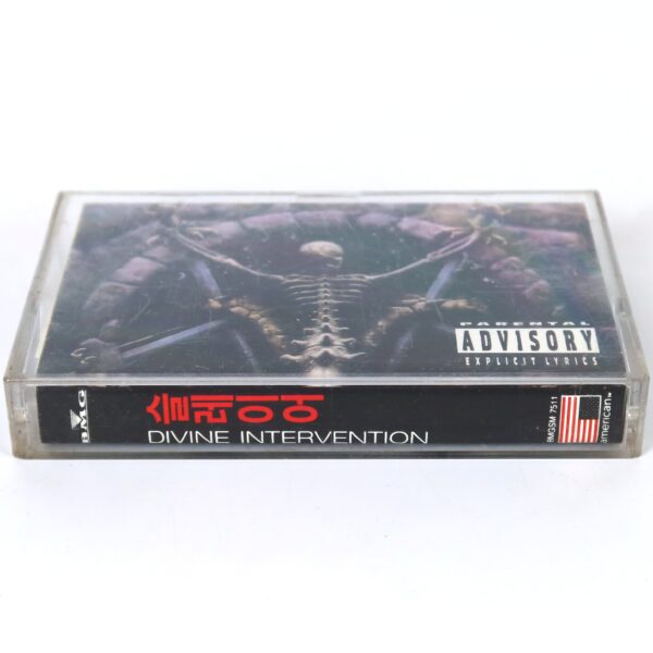 IMG_0778 Slayer - Divine Intervention Album Korean Cassette Tape Korea