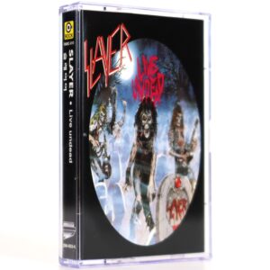 IMG_0782 Slayer - Live Undead Album Korean Cassette Tape Korea