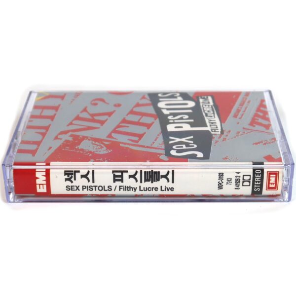 Sex Pistols - Filthy Lucre Live Album Korean Cassette Tape Korea