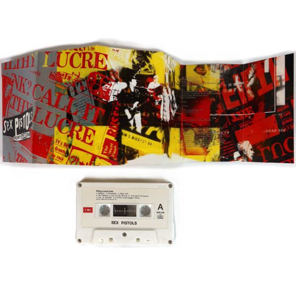Sex Pistols - Filthy Lucre Live Album Korean Cassette Tape Korea