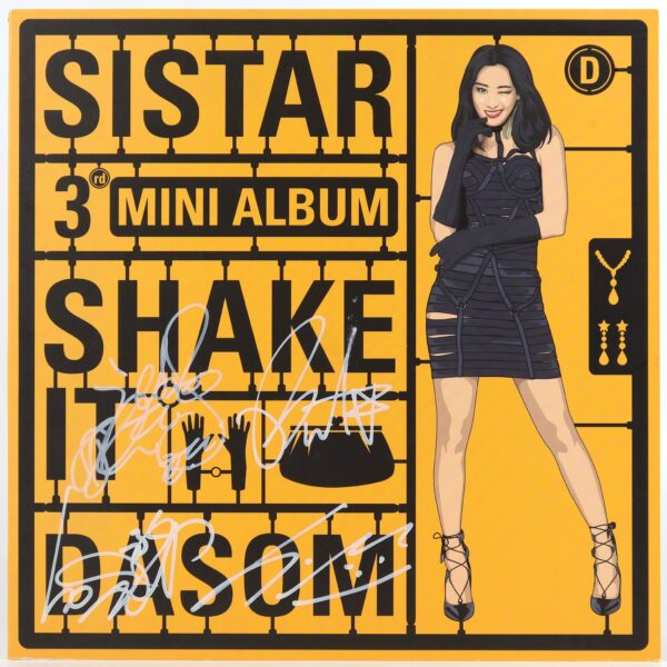 Sistar - Shake It! [Dasom Version] 3rd Mini Album Signed Promo CD 2015