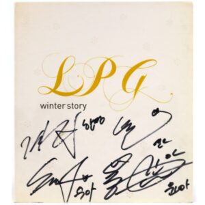 IMG_0832 LPG - Winter Story Single Album Signed Promo CD K-Pop 2007
