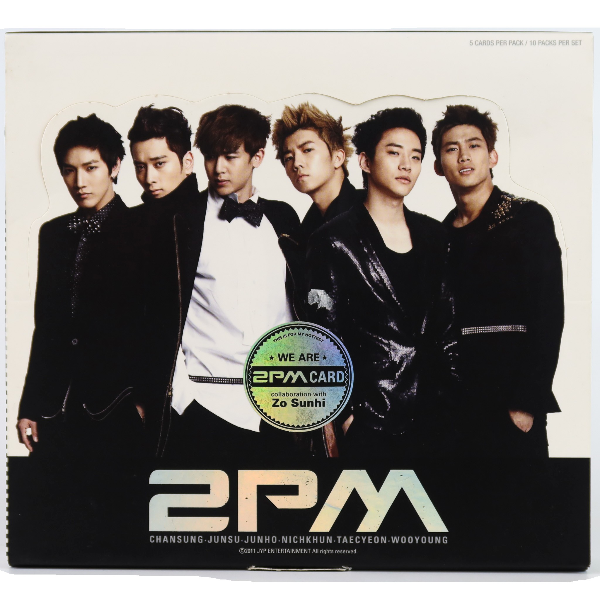 Star Collection Card 2PM - Star Collection Card Set of 48 Cards Zo Sunhi 2011 - Korea Disco