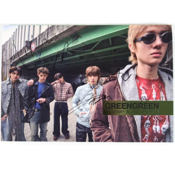 IMG_0865 Cortis - Greengreen 2nd Mini Album Signed Promo CD 2026