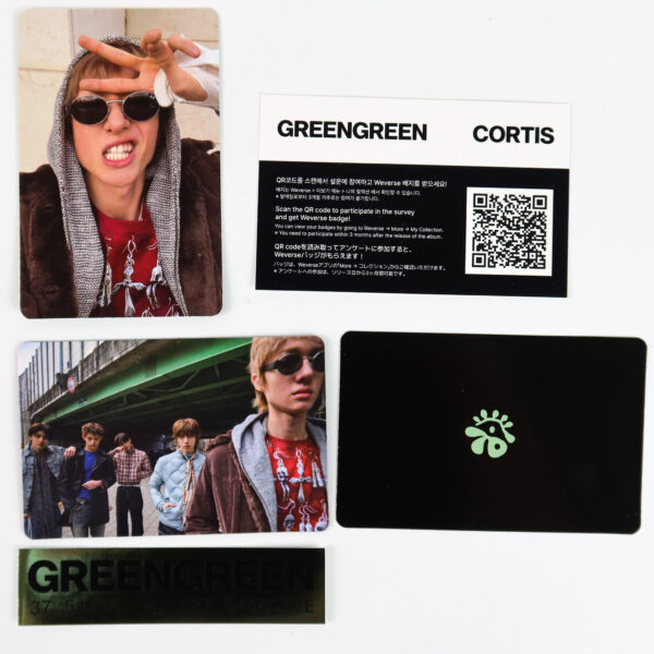 IMG_0869 Cortis - Greengreen 2nd Mini Album Signed Promo CD 2026