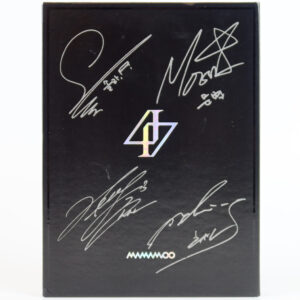 Mamamoo - Reality In Black 2nd Album Promo CD Printed Signatures 2019