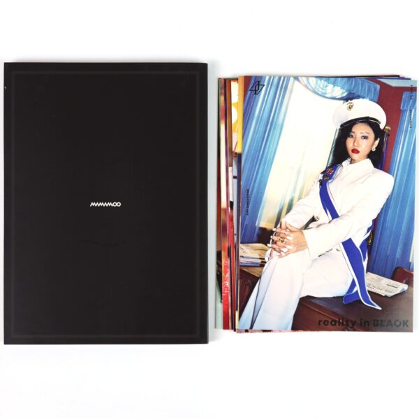 Mamamoo - Reality In Black 2nd Album Promo CD Printed Signatures 2019