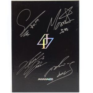 Mamamoo - Reality In Black 2nd Album Promo CD Printed Signatures 2019 [read]