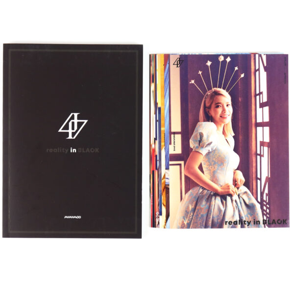 Mamamoo - Reality In Black 2nd Album Promo CD Printed Signatures 2019 [read]