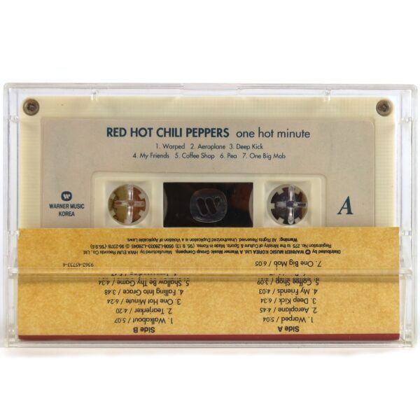 Red Hot Chili Peppers - One Hot Minute Album Korean Cassette Tape Korea