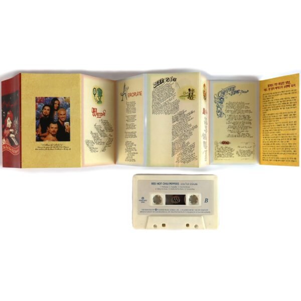 Red Hot Chili Peppers - One Hot Minute Album Korean Cassette Tape Korea