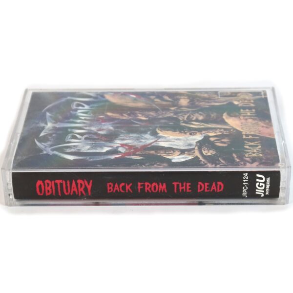 Obituary – Back From The Dead Album Korean Cassette Tape Korea