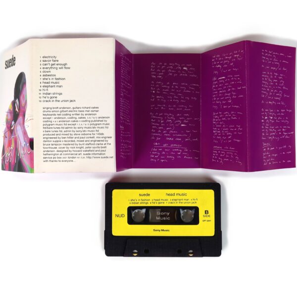Suede - Head Music Album Korean Cassette Tape Korea