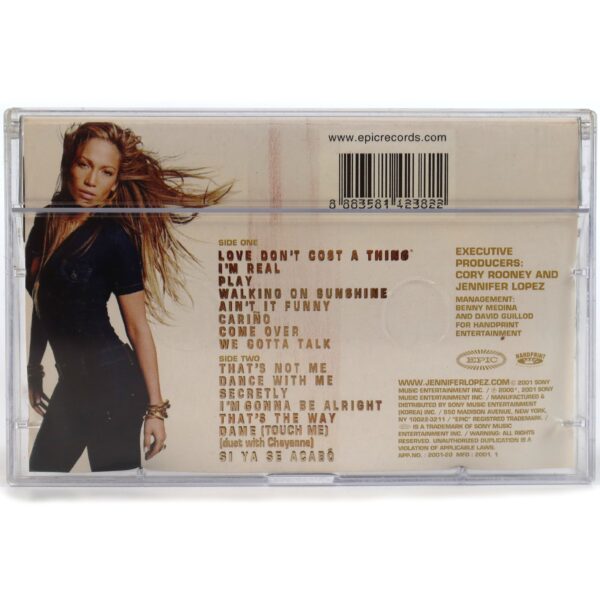 Jennifer Lopez - J.Lo Album Korean Cassette Tape Korea