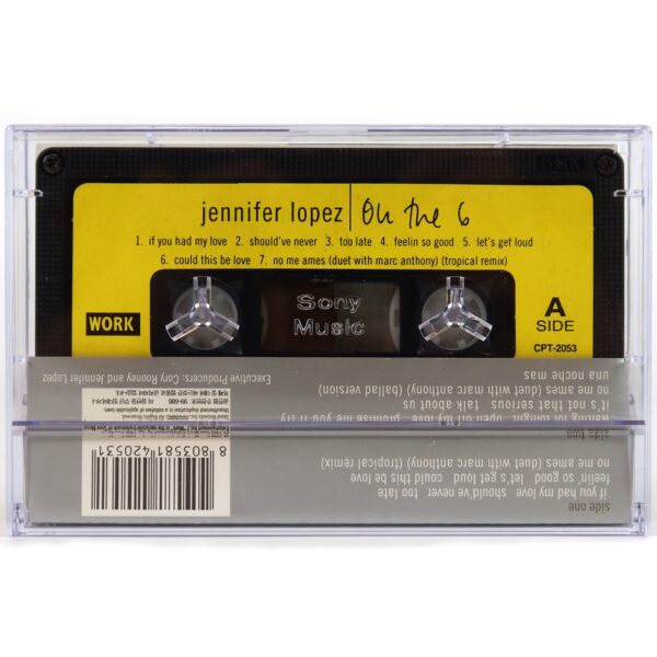 Jennifer Lopez - On The 6 Album Korean Cassette Tape Korea