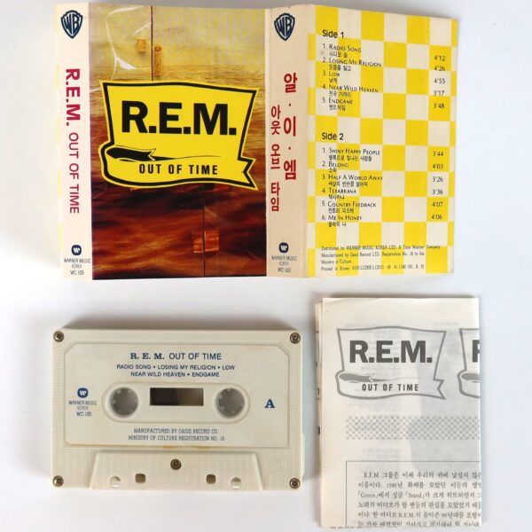 IMG_0978 R.E.M. - Out Of Time Album Korean Cassette Tape Korea